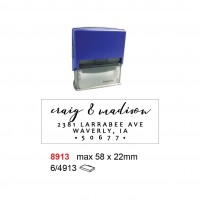 Trodat 8913 Self Inking Stamp 58x22mm Trodat 8913 Self Inking Stamp 58x22mm